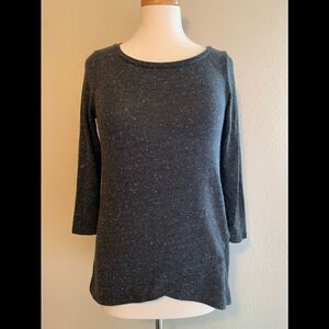 Loft long sleeve tulip hem tee- NWOT